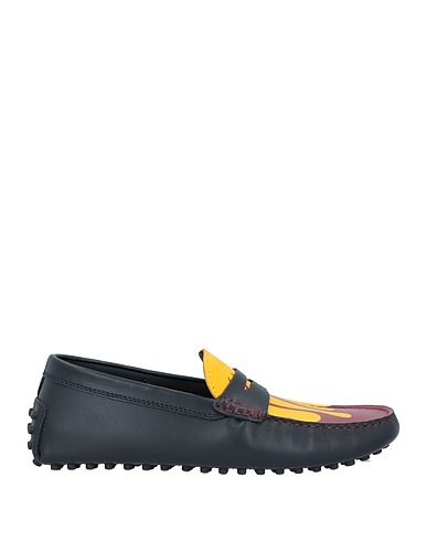 TOD'S x 8 MONCLER PALM ANGELS Loafers Black Soft Leather