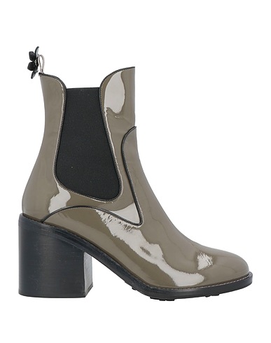 FABRIZIO VITI Ankle boot Khaki Soft Leather