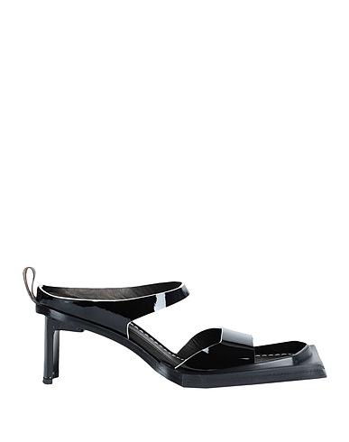 MIISTA Sandals REN BLACK SANDALS
 Black Calfskin