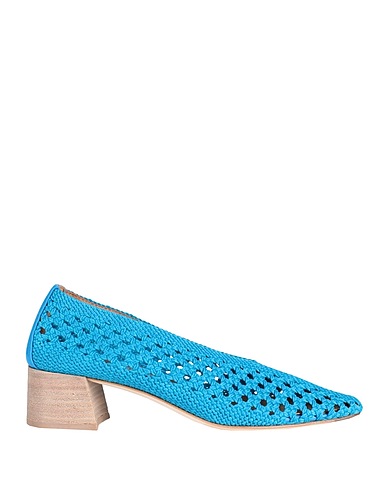 MIISTA Pump TAISSA BLUE COURTS
 Azure Textile fibers