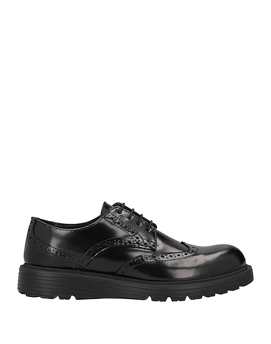 ROBERTO BOTTICELLI Laced shoes Black Soft Leather