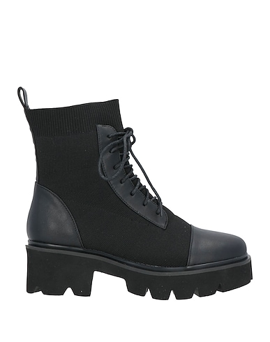 NOA HARMON Ankle boot Black Textile fibres