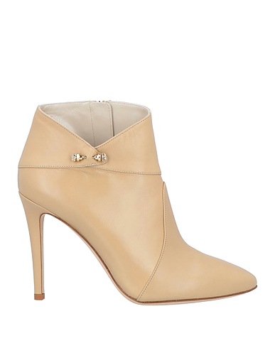 MIA BECAR Stivaletti Beige Pelle