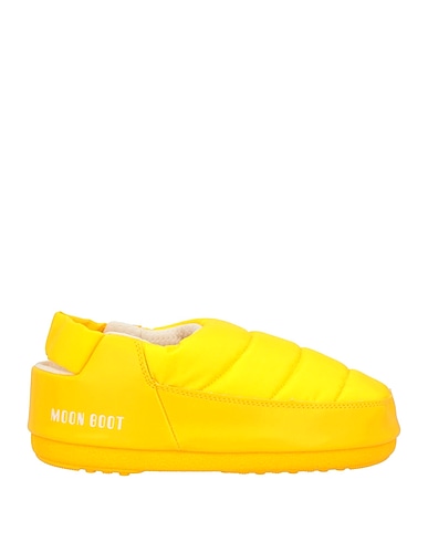 MOON BOOT Sneakers Yellow Textile fibres