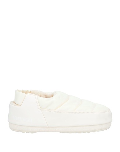 MOON BOOT Sneakers Ivory Textile fibres