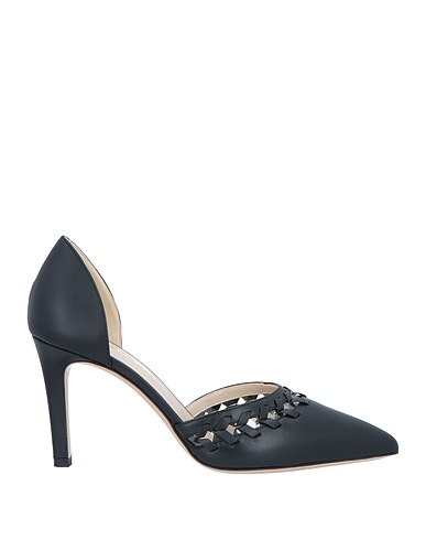 MIA BECAR Court Black Calfskin