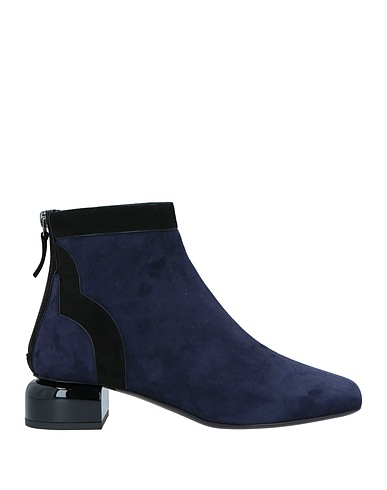 PIERRE HARDY Ankle boot Navy Kidskin