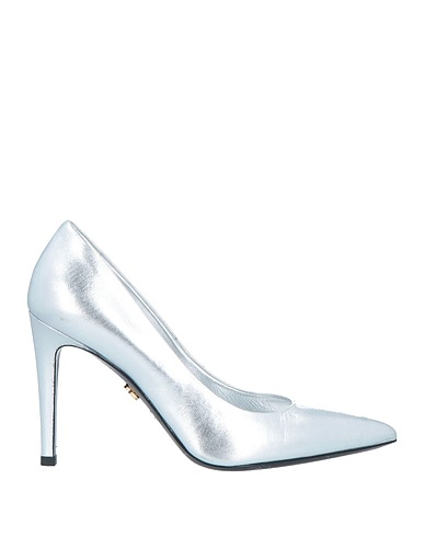 TWINSET Pump Silver Soft Leather
