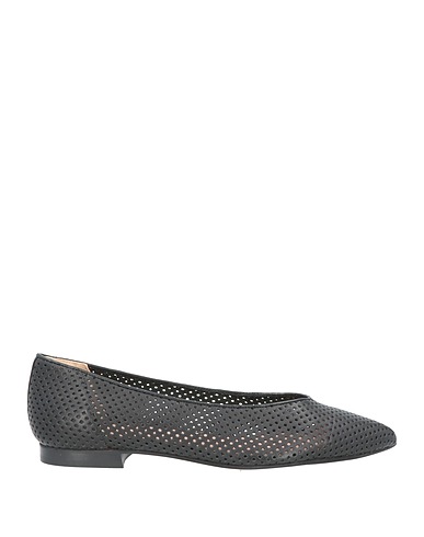 POLLINI Ballet flats Black Calfskin
