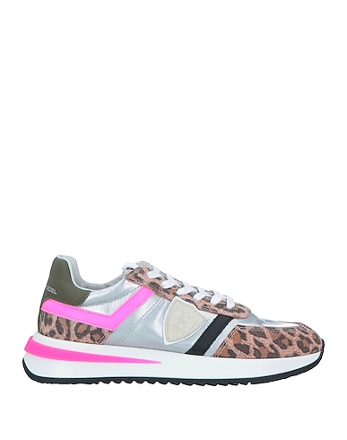 PHILIPPE MODEL Sneakers Silver Soft Leather