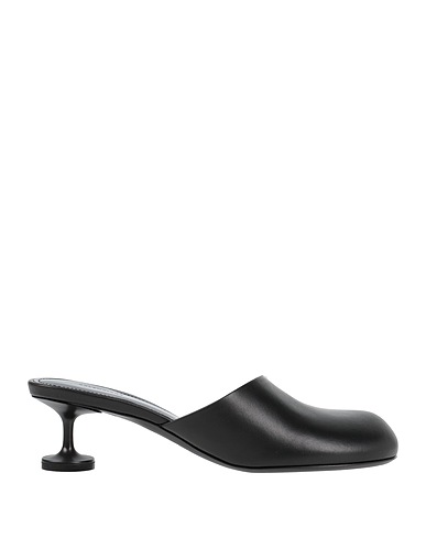 BALENCIAGA Mules and clogs Black Soft Leather