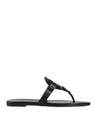 TORY BURCH Infradito Nero Pelle di vitello
