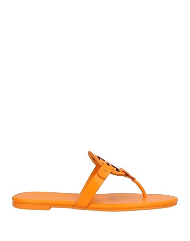 TORY BURCH Infradito Arancione Pelle di vitello