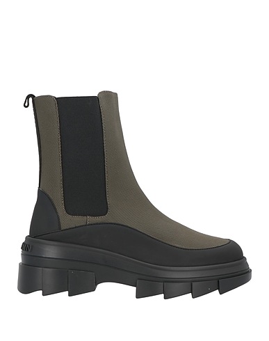 STUART WEITZMAN Ankle boot Military green Soft Leather