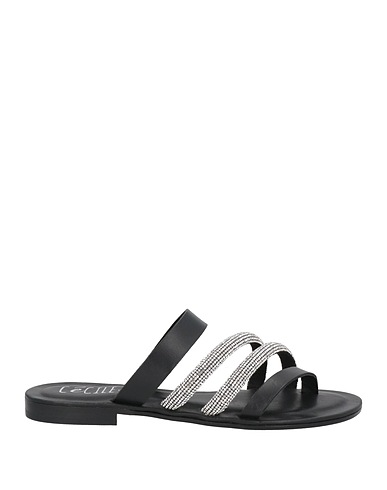 CÉCILE 플립플랍 소가죽