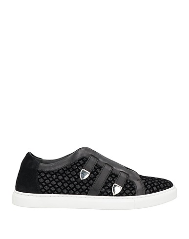 MIA BECAR Sneakers Black Textile fibres, Leather