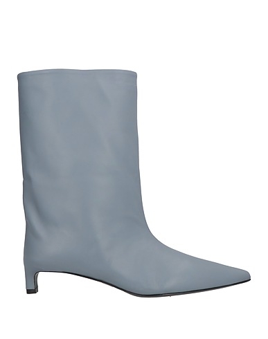 JIL SANDER Ankle boot Grey Calfskin