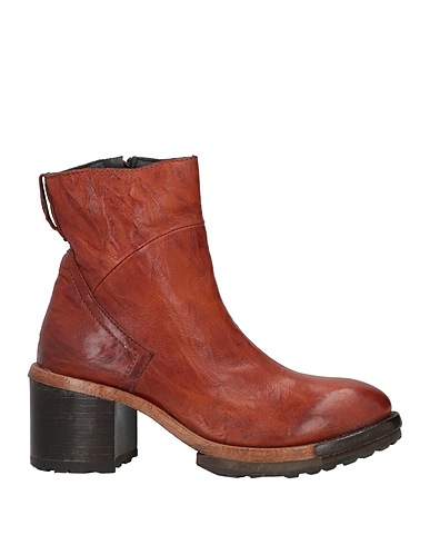 MOMA Ankle boot Chocolate brown Soft Leather