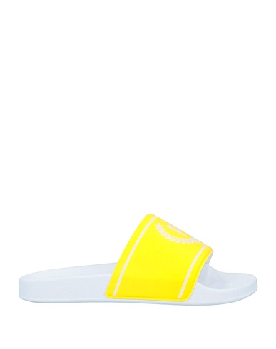 POLLINI Sandals Yellow Rubber