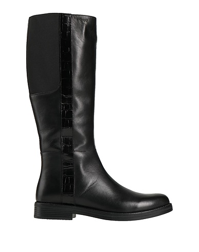 STONEFLY Boots Black Calfskin, Textile fibres