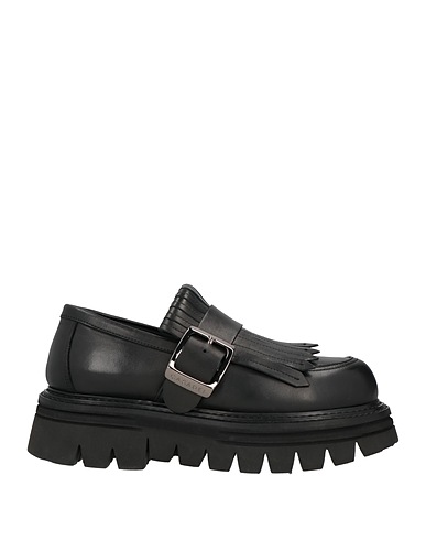 CASADEI Loafers Black Leather