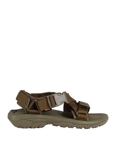 TEVA Sandals Military green Textile fibres