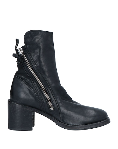 MOMA Ankle boot Black Soft Leather