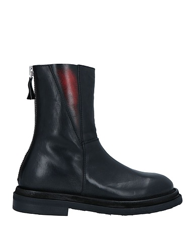 MOMA Ankle boot Black Soft Leather