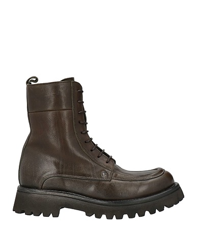 MOMA Ankle boot Dark green Leather