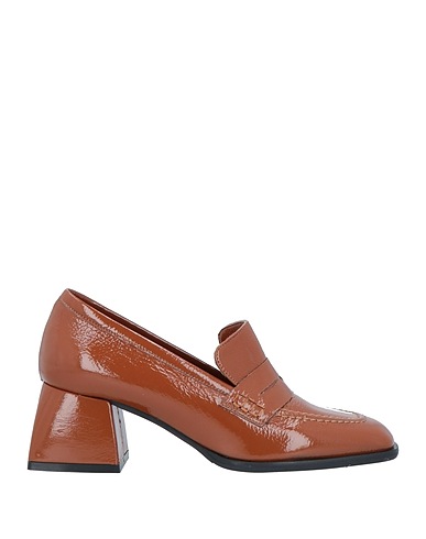 BRANDO SHOES Loafers Tan Leather