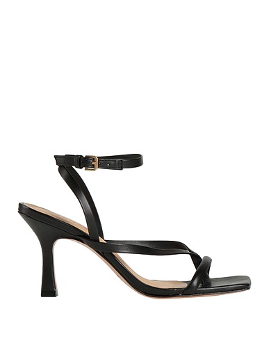 CARRANO Flip flops Black Soft Leather
