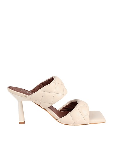 ALOHAS Sandals Beige 100% Soft Leather