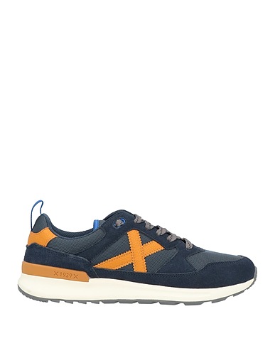 MUNICH Sneakers Azul marino Cuero, Fibras textiles