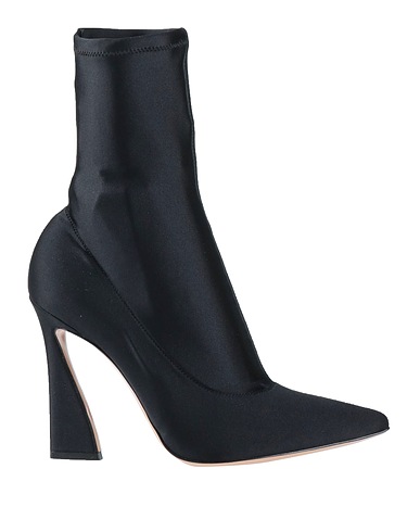 GIANVITO ROSSI Ankle boot Black Textile fibers