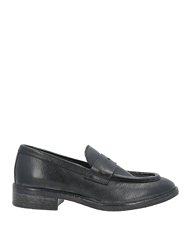 MOMA Mocassino Nero Pelle