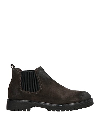 EXTON Ankle boot Charcoal Soft Leather