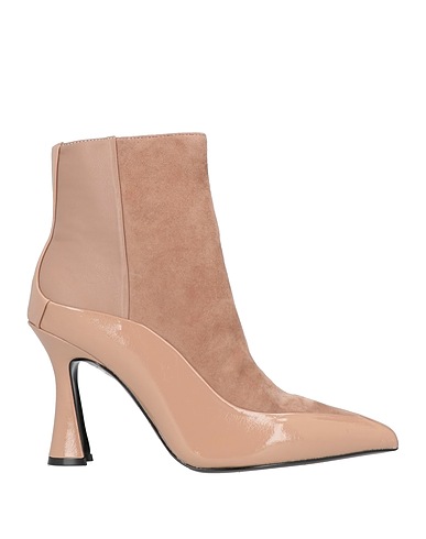 LUCIANO BARACHINI Ankle boot Light brown Leather