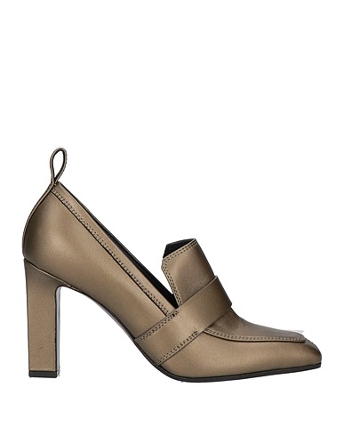 LELLA BALDI Mocassino Bronzo Pelle