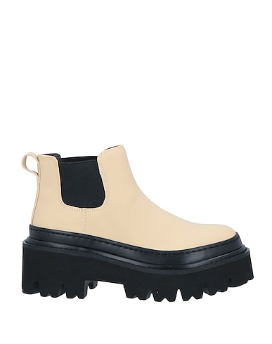 COLORS OF CALIFORNIA Ankle boot Beige Textile fibres
