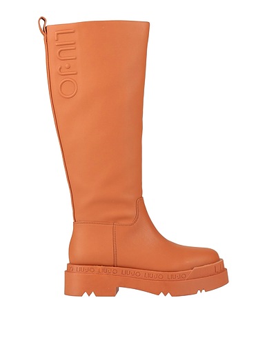 LIU •JO Boots Brown Textile fibres
