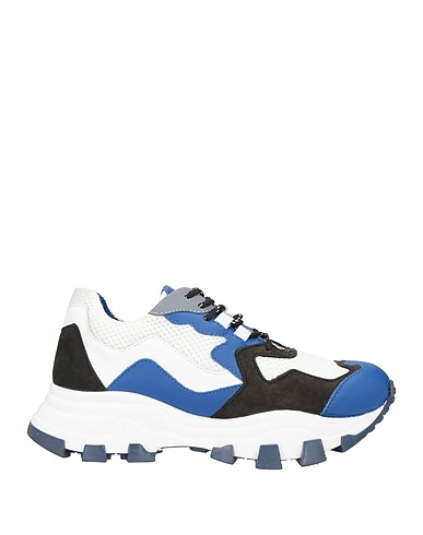 CINZIA ARAIA Sneakers Blue Soft Leather, Textile fibers