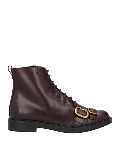 TOD'S Ankle boot Burgundy Leather