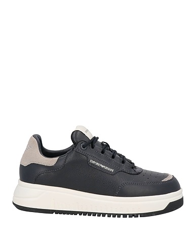 EMPORIO ARMANI Sneakers Schwarz Leder