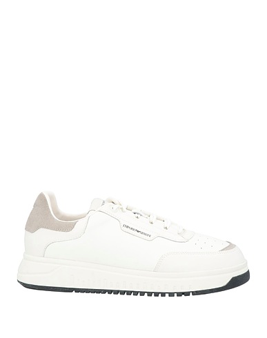 EMPORIO ARMANI Sneakers Bianco Pelle