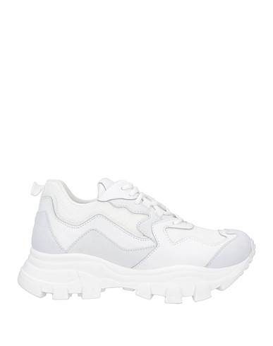CINZIA ARAIA Sneakers Bianco Pelle, Fibre tessili