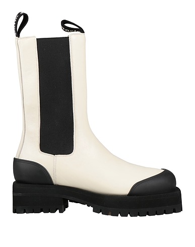 PALM ANGELS Ankle boot White Soft Leather