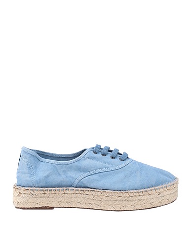 NATURAL WORLD Espadrilles Light blue 100% Organic cotton