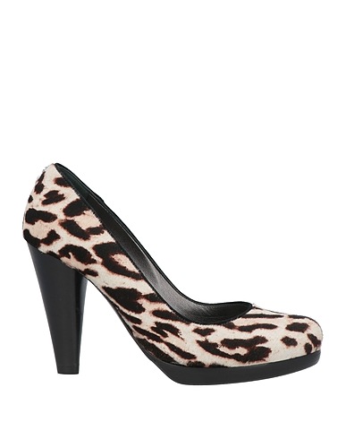 BALDININI FOOTWEAR Cream Soft Leather