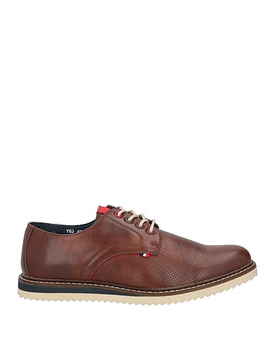 GIANNI Stringate Marrone Fibre tessili