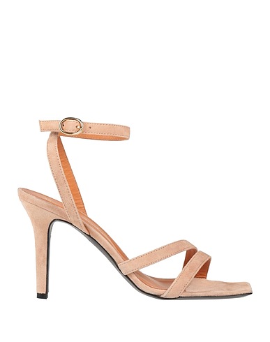 VIA ROMA 15 Sandals Light brown Leather